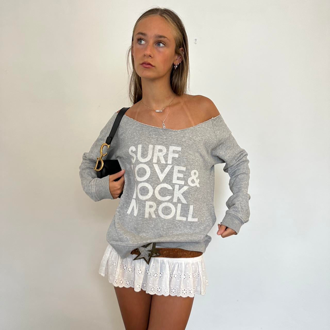 Surf, Love & Rock and Roll 🎸 sweatshirt