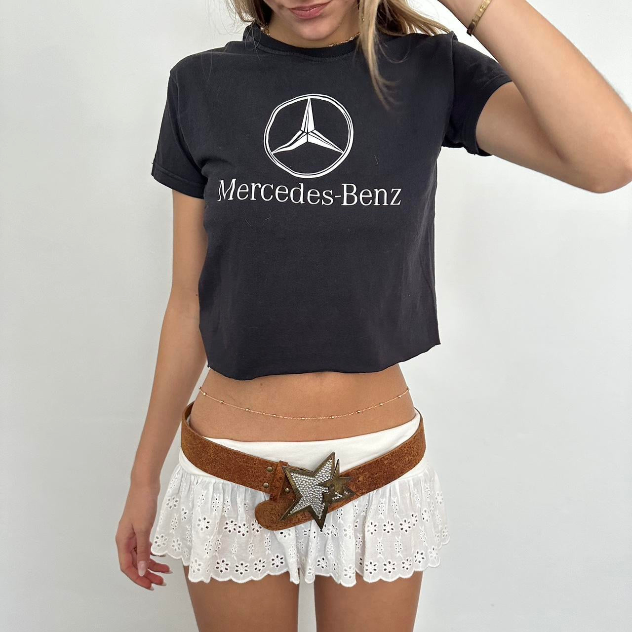 Vintage 90’s Mercedes baby tee 🖤