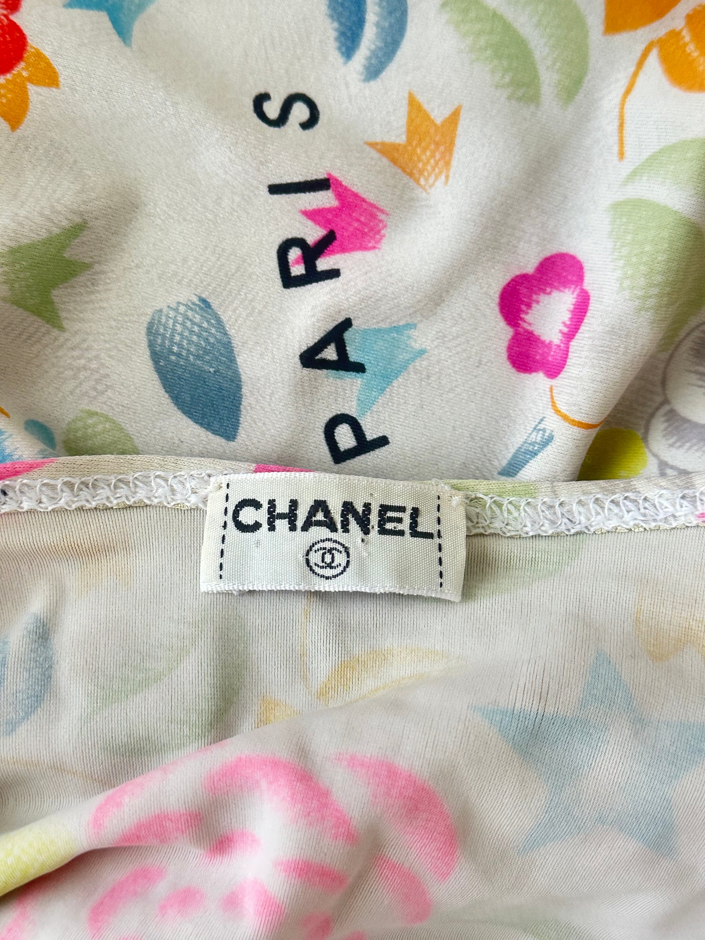 Vintage 1990s Chanel Mini Beach Dress