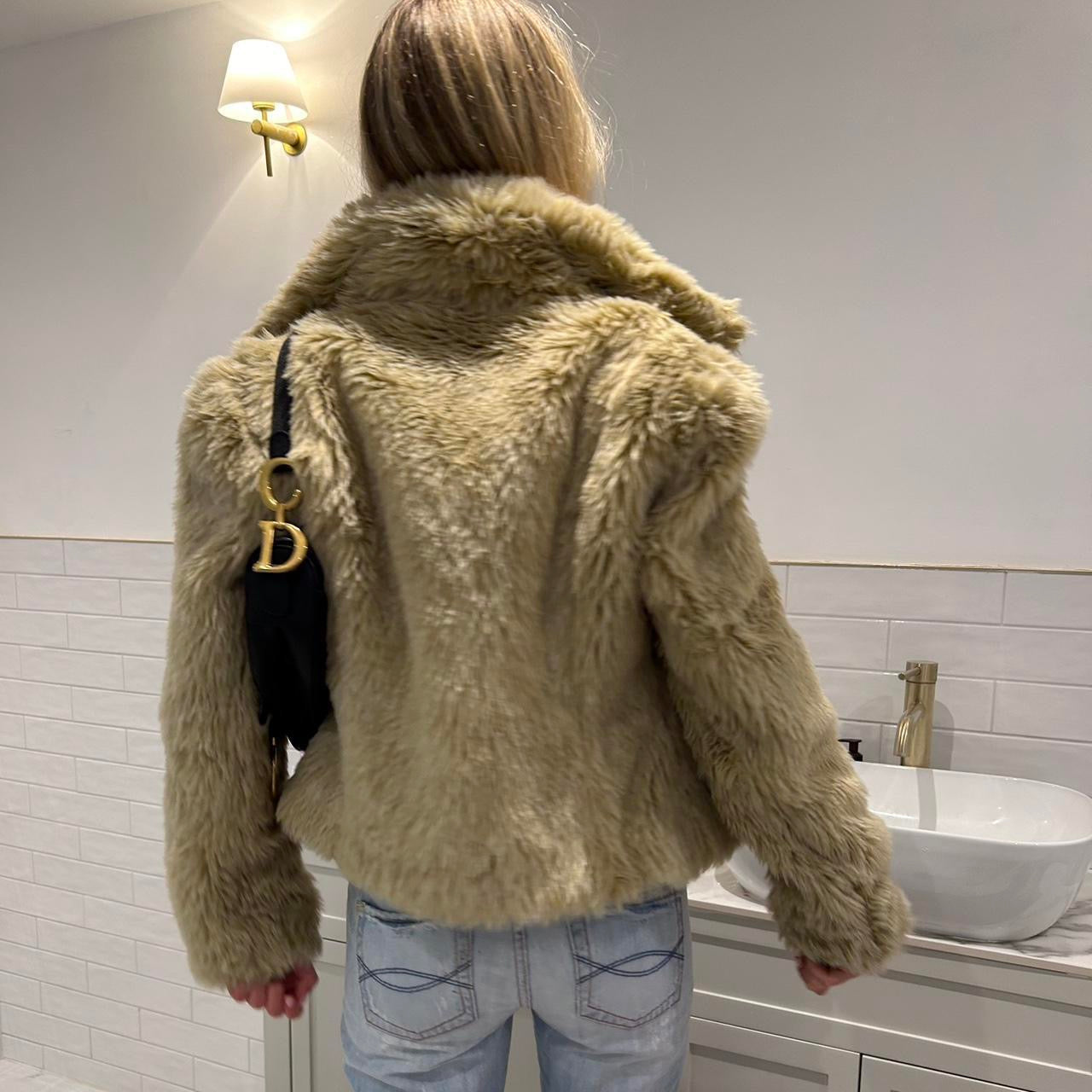 Vintage 2000’s faux fur jacket