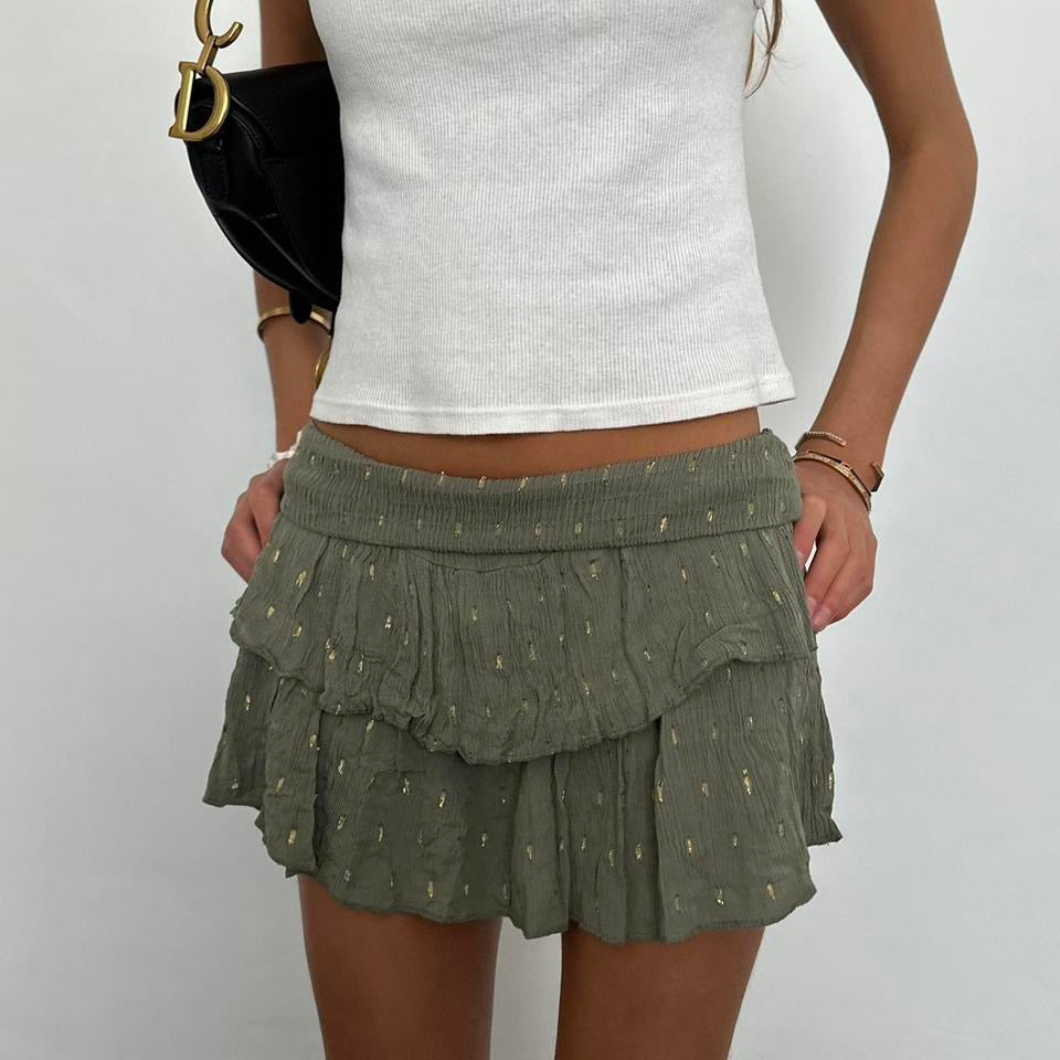 -`♡´- Chelsea Thrift ruffle mini skirt collection -`♡´-