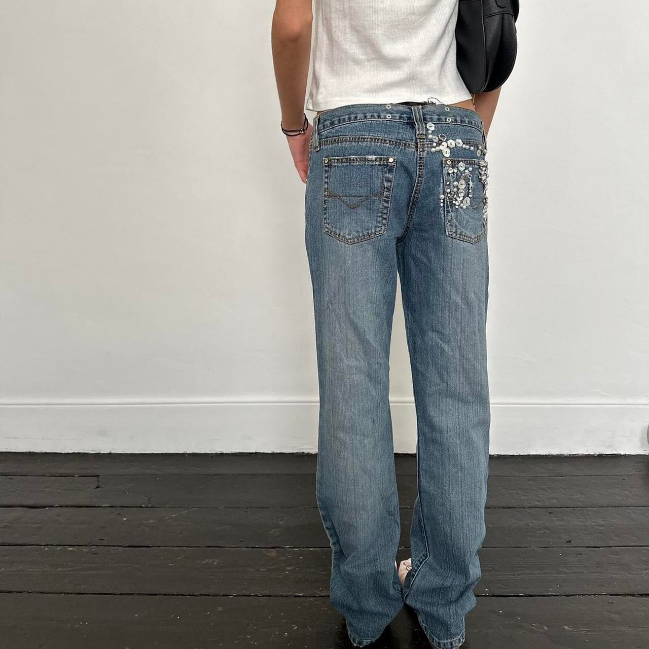 Vintage 2000’s embellished jeans