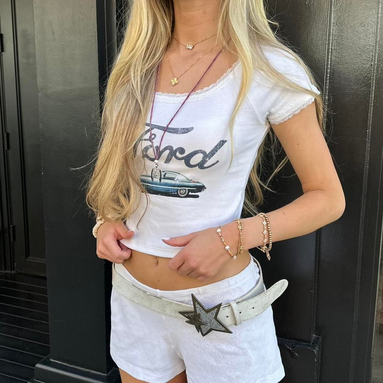 Vintage 2000’s Ford baby tee