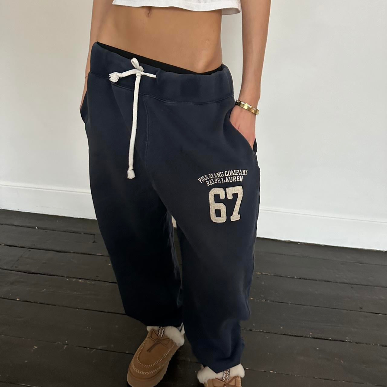 Vintage Ralph Lauren navy relaxed sweatpants