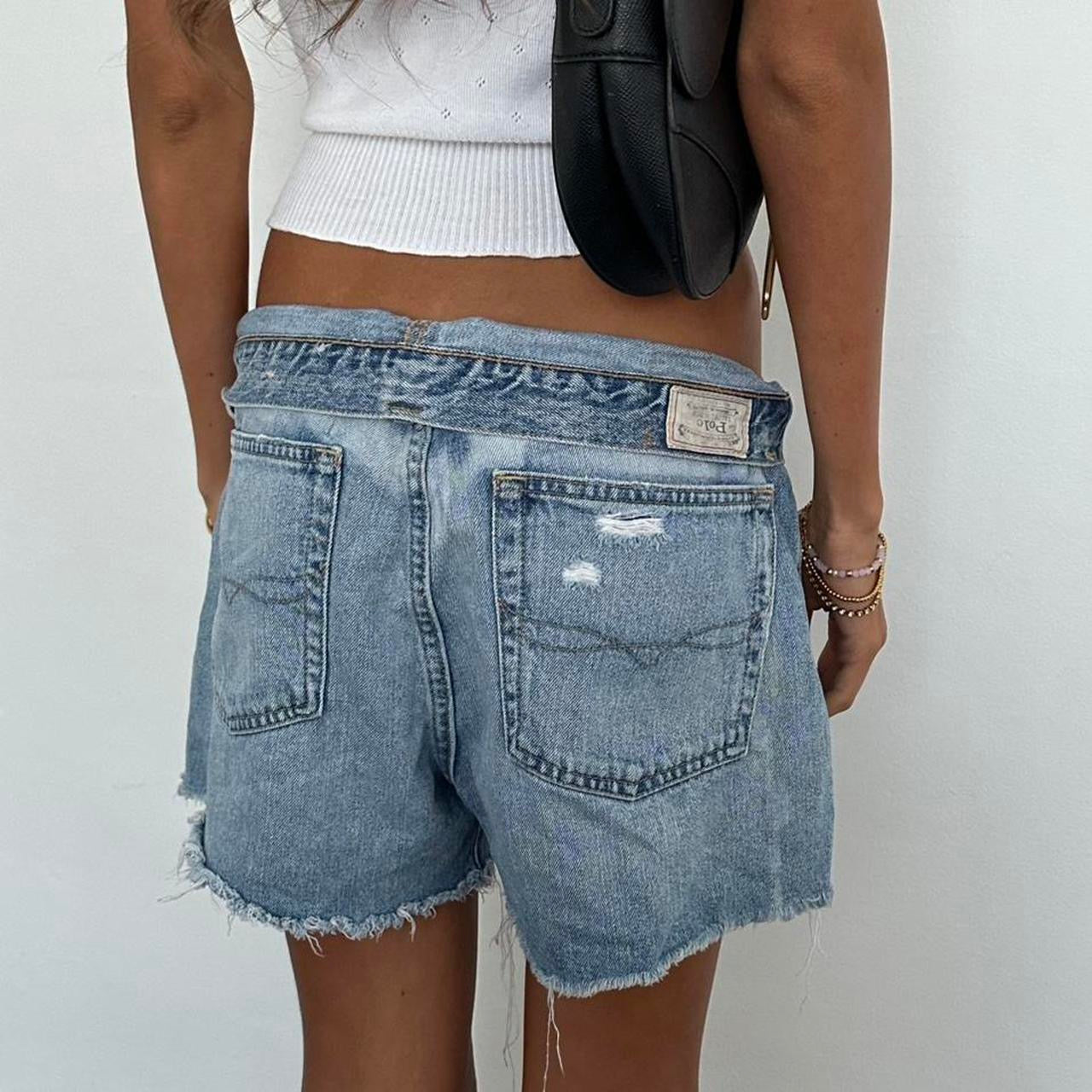 Vintage 00’s Ralph Lauren denim shorts