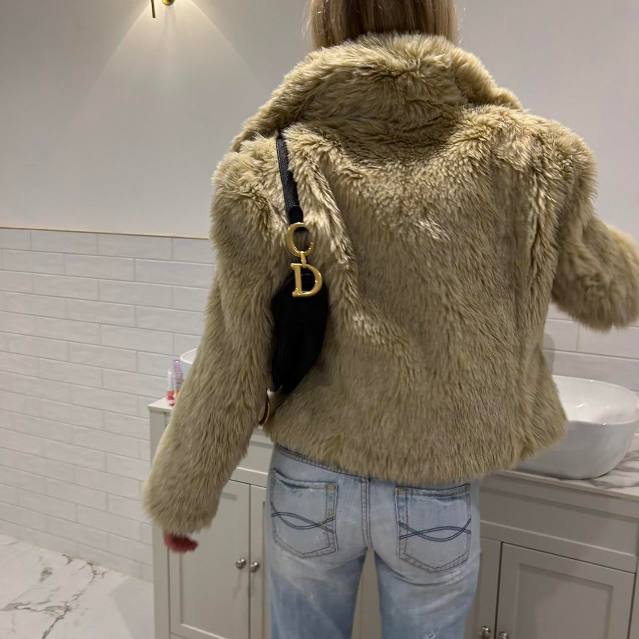 Vintage 2000’s faux fur jacket