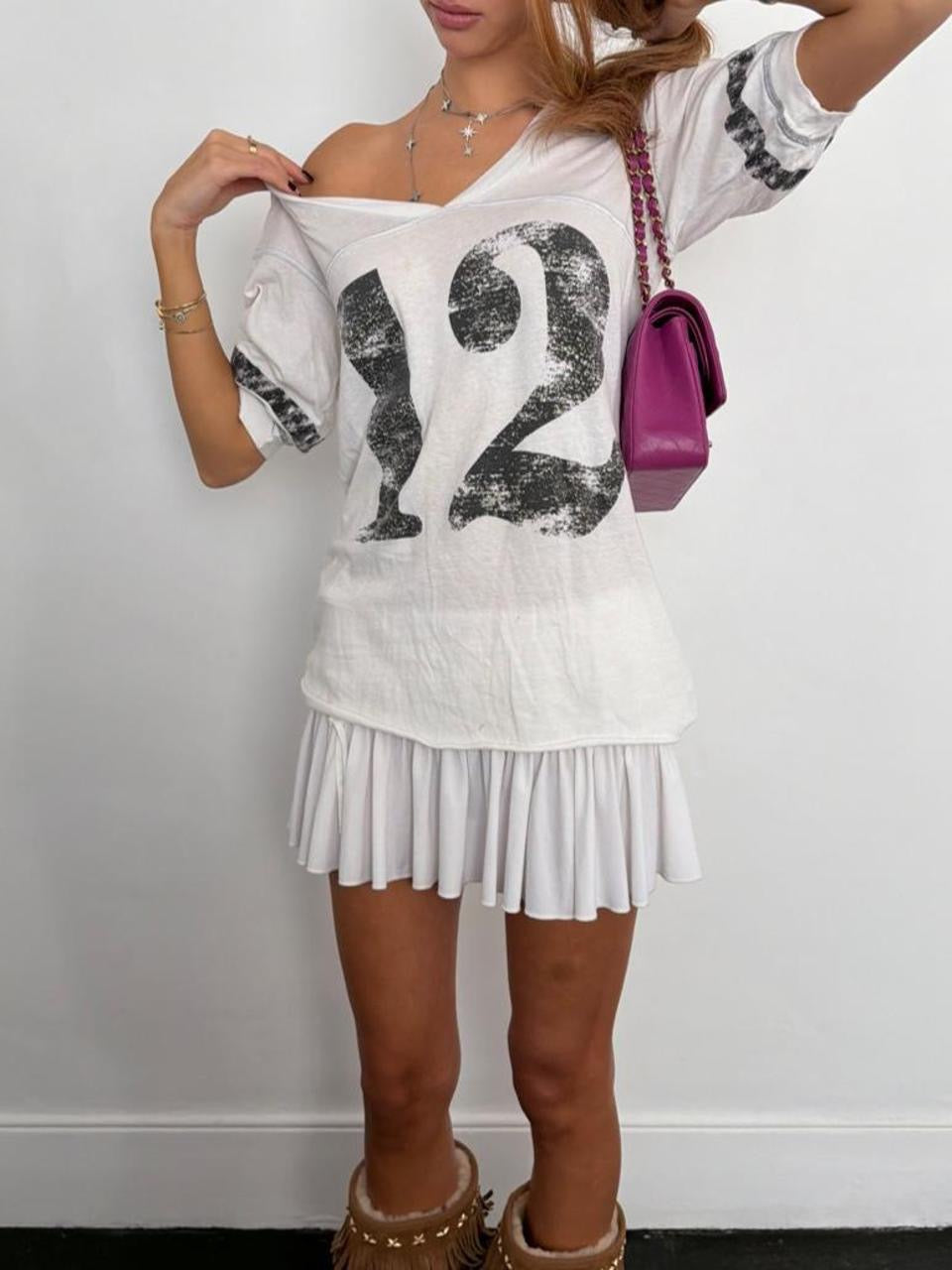 Vintage 00’s soft jersey oversized top