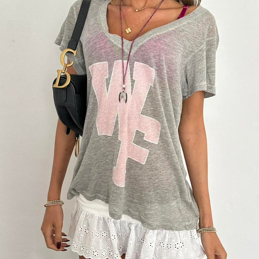 Vintage 2000’s Wild Fox grey top