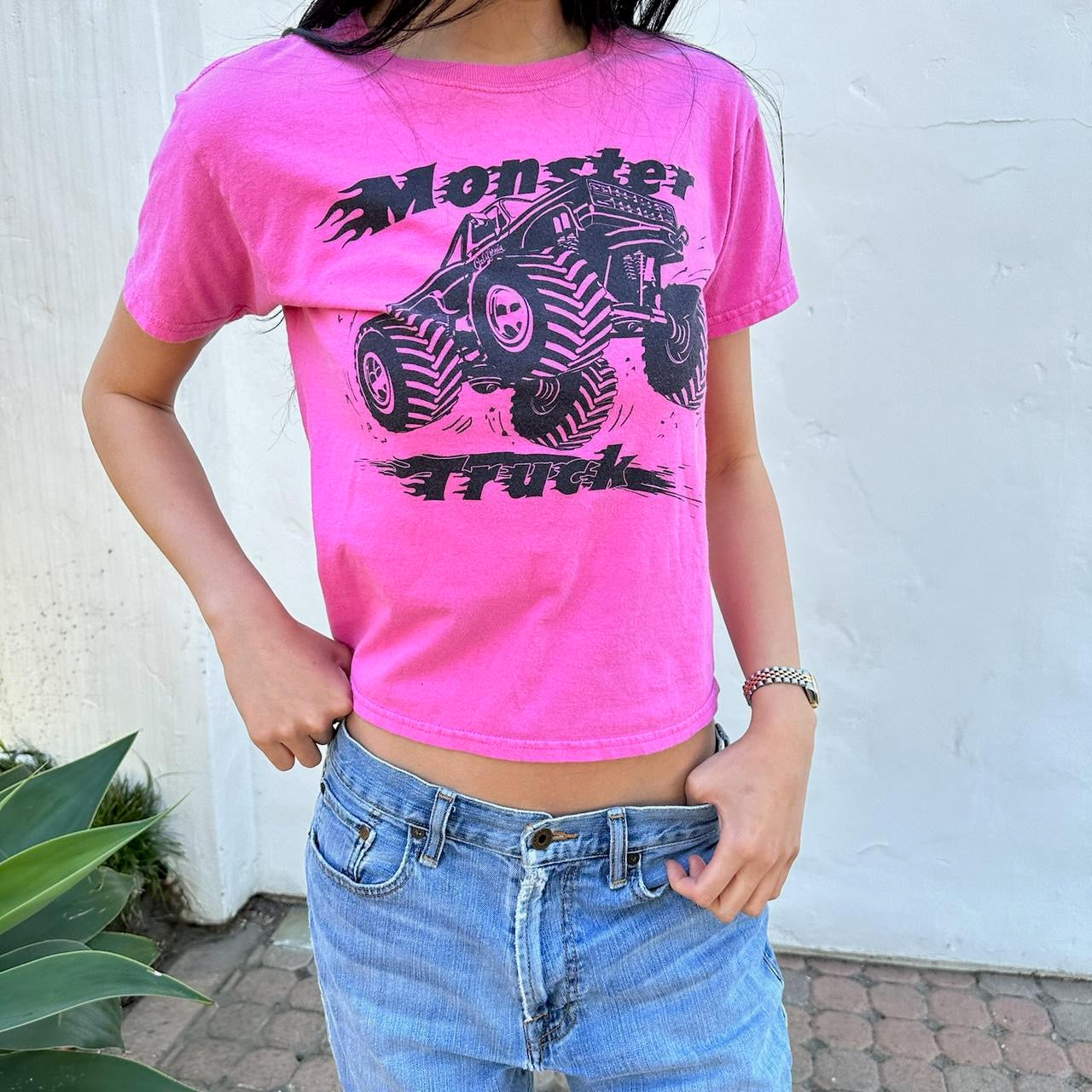 Vintage 90’s Monster Truck baby tee