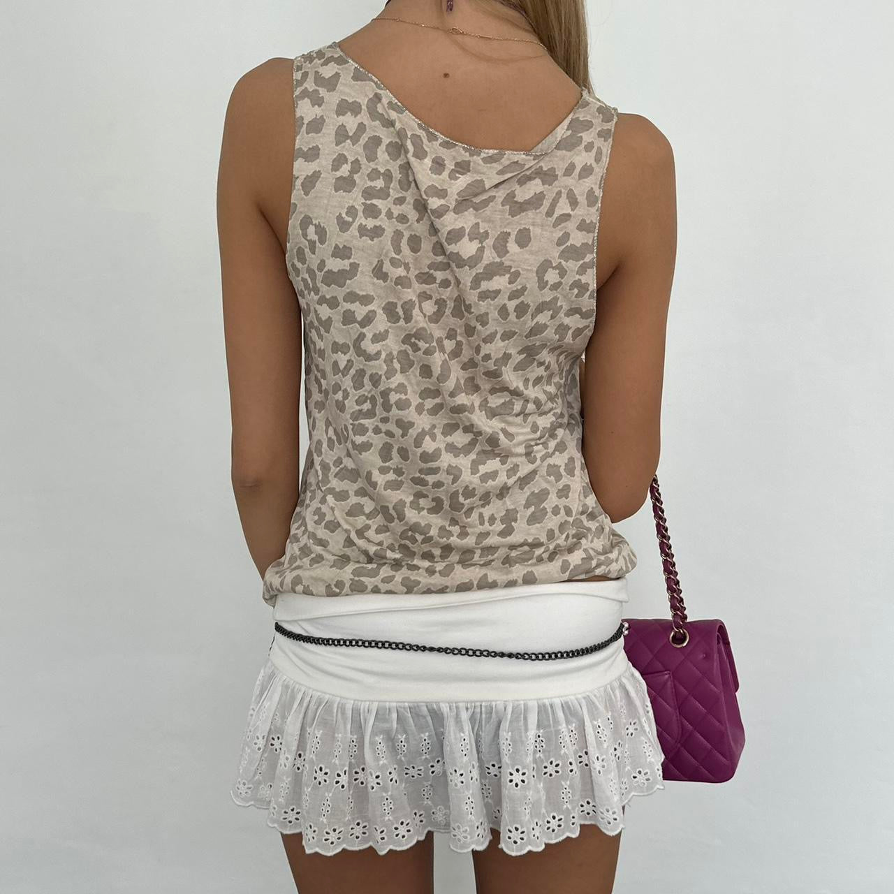 Vintage 2000’s leopard tank top