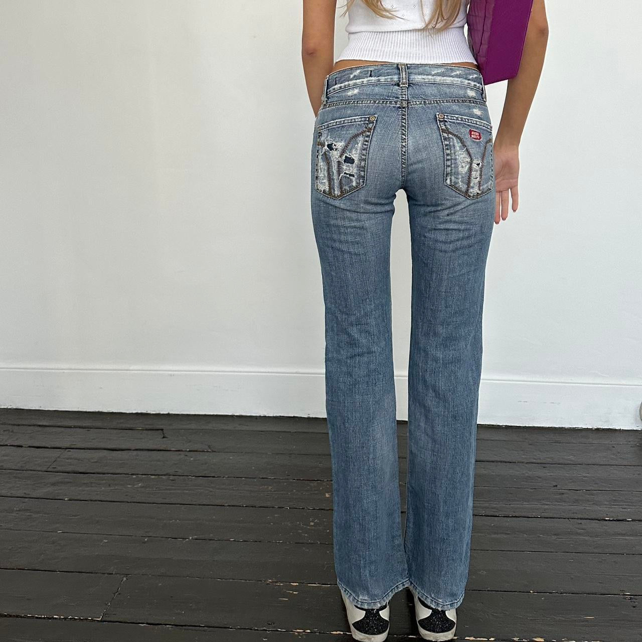 Vintage 2000’s Miss Sixty blue bootcut jeans