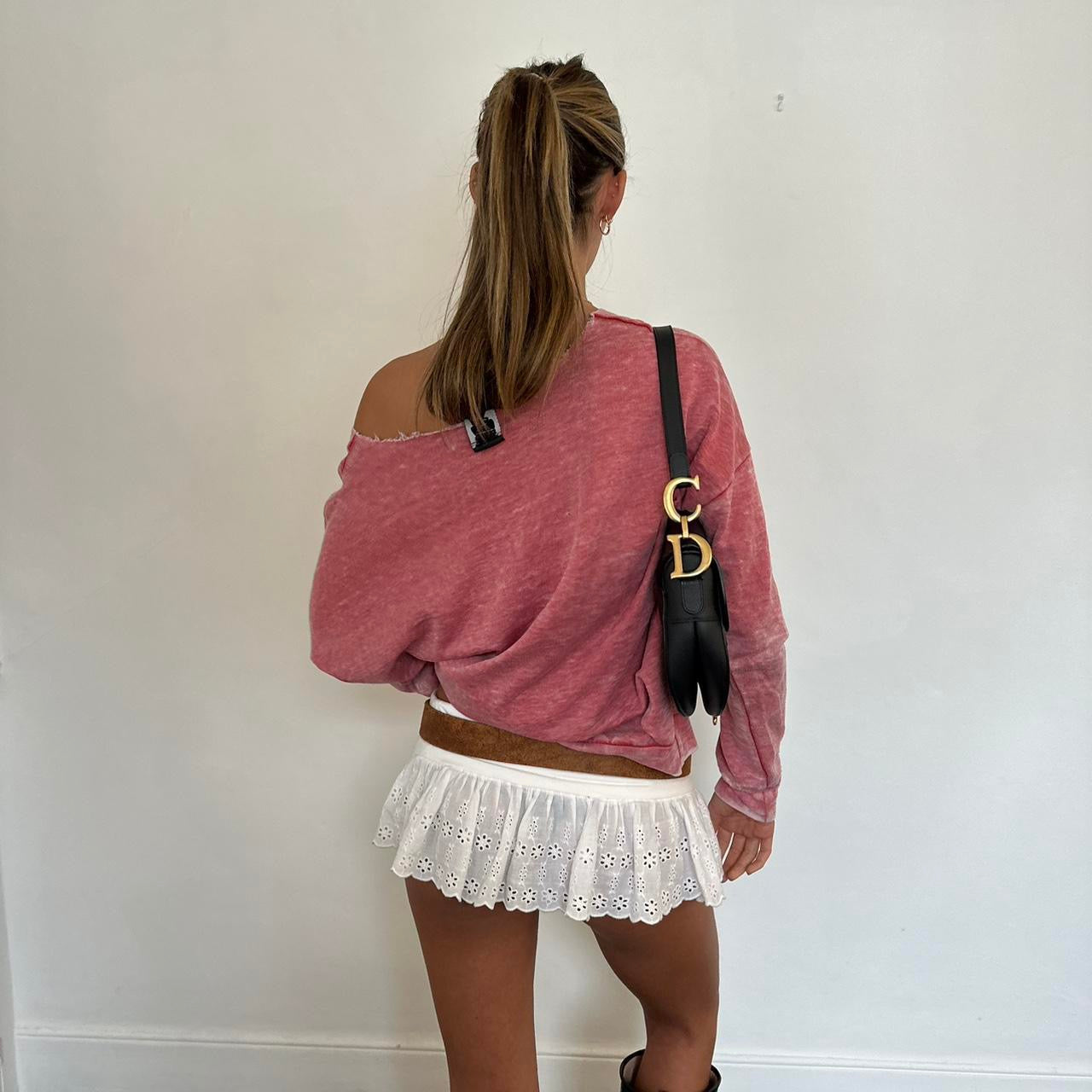 Vintage early 2000s LA girl pink sweatshirt