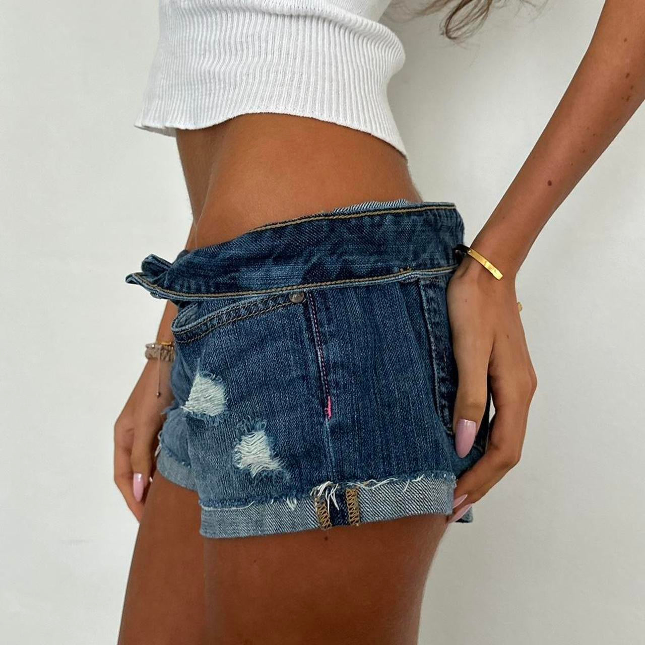 Vintage 90’s Victoria’s Secret denim shorts