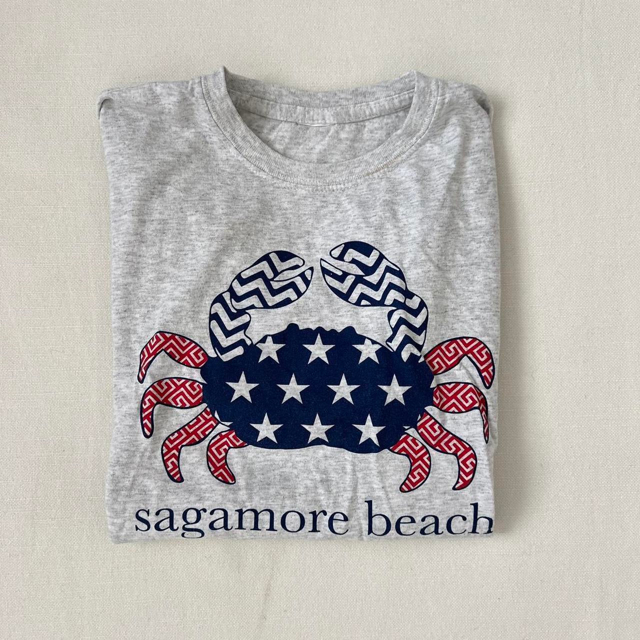 Vintage sagamore beach grey vintage top 🇺🇸