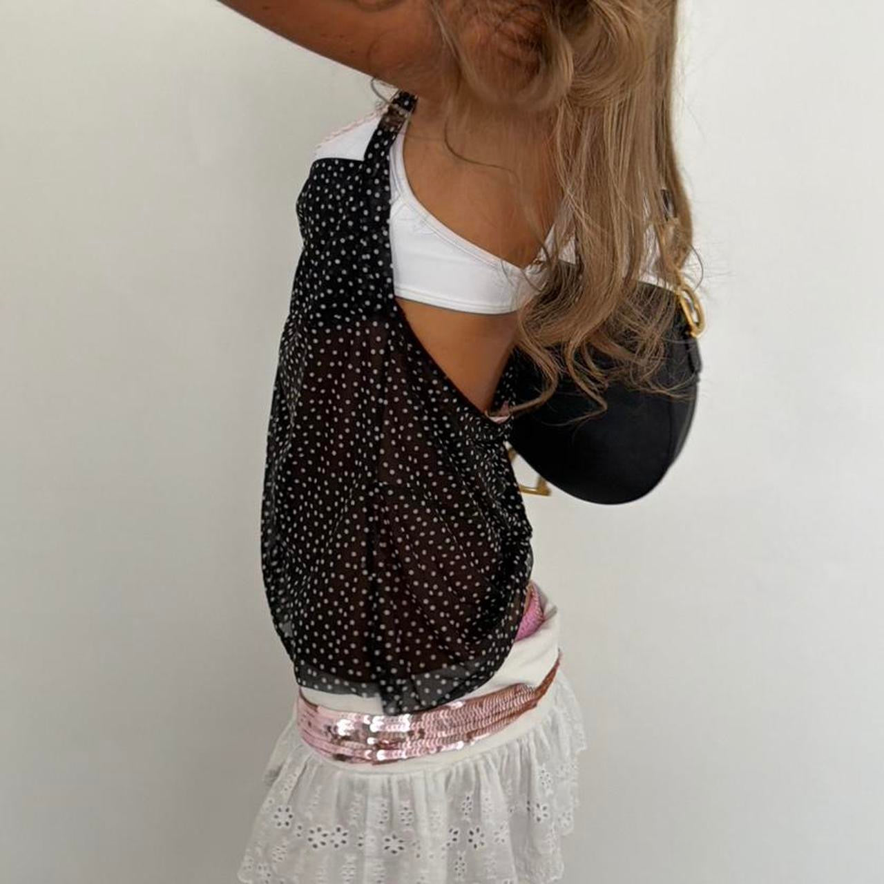 Vintage 90’s Victoria’s Secret polka dot top