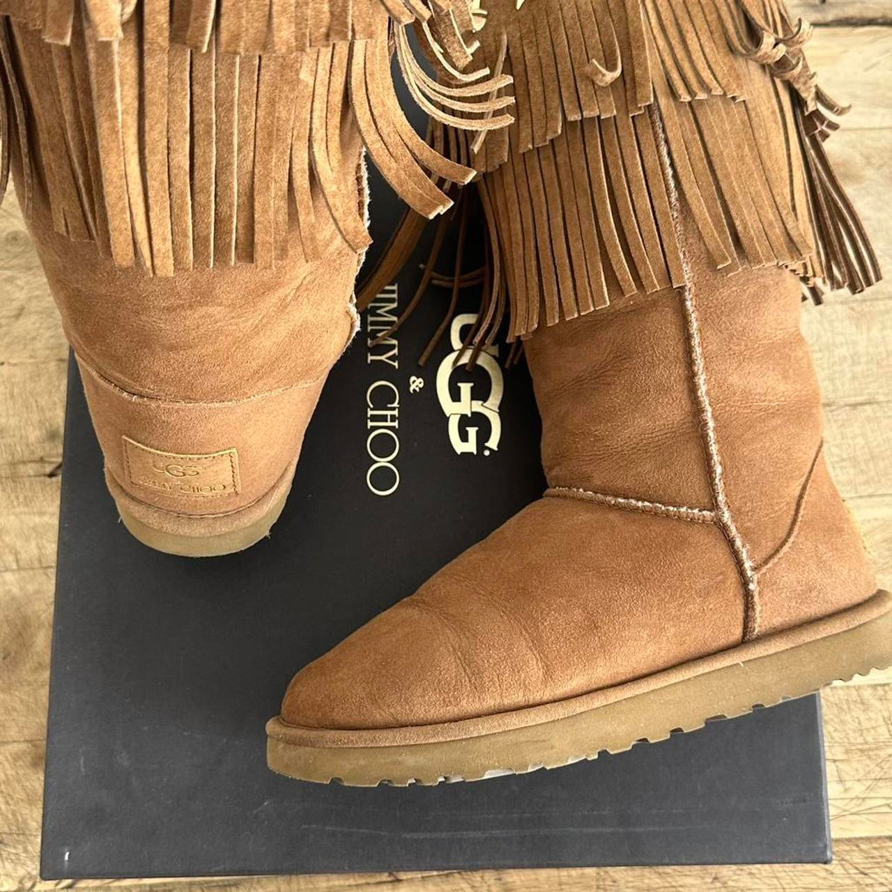 Vintage 2010 Jimmy Choo X Ugg boots