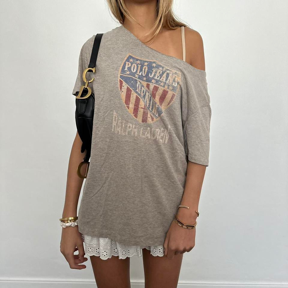 Vintage 90’s Ralph Lauren off the shoulder tee