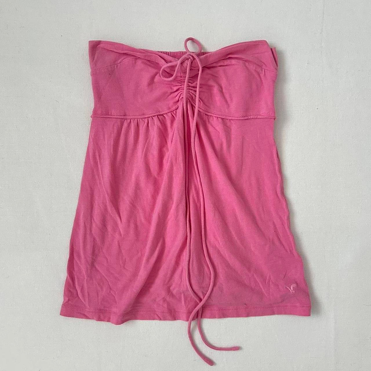 Vintage 2000’s pink strapless top