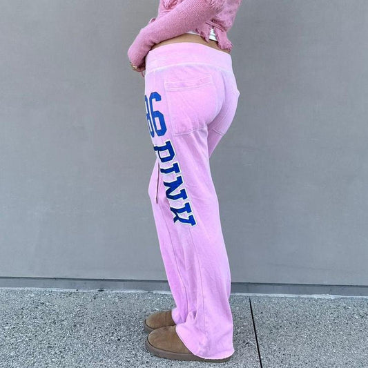 Vintage 2000’s Victoria’s Secret pink graphic sweatpants