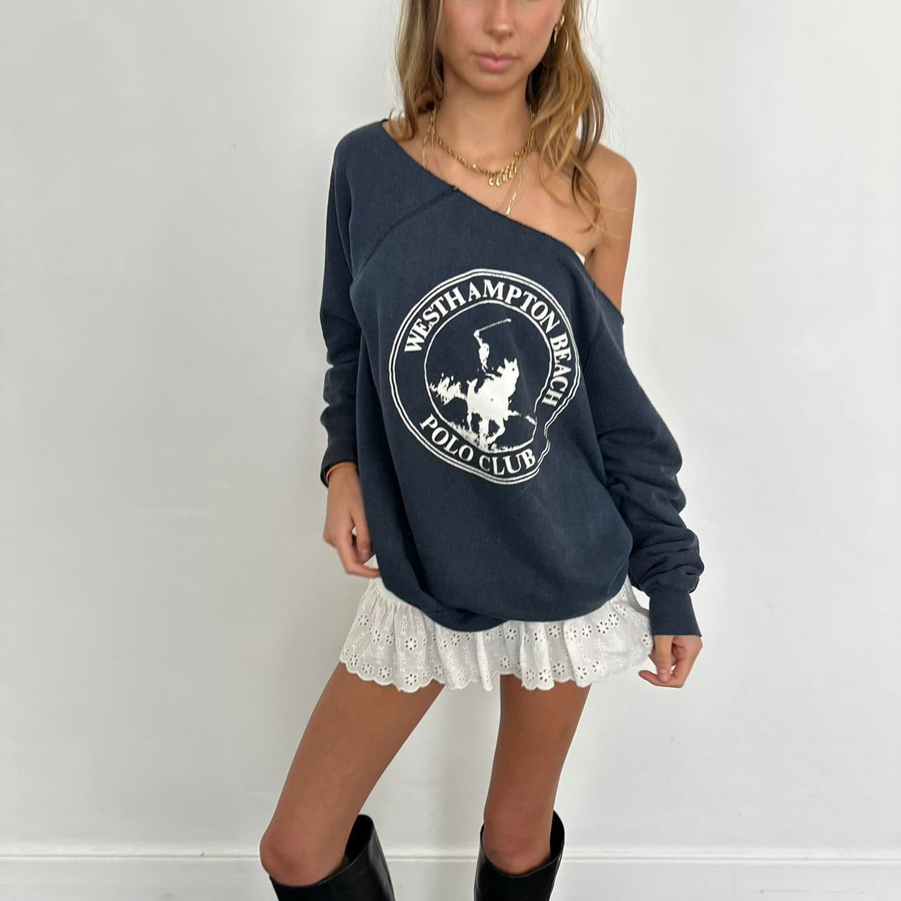 Vintage 90’s Polo Club West Hampton sweatshirt