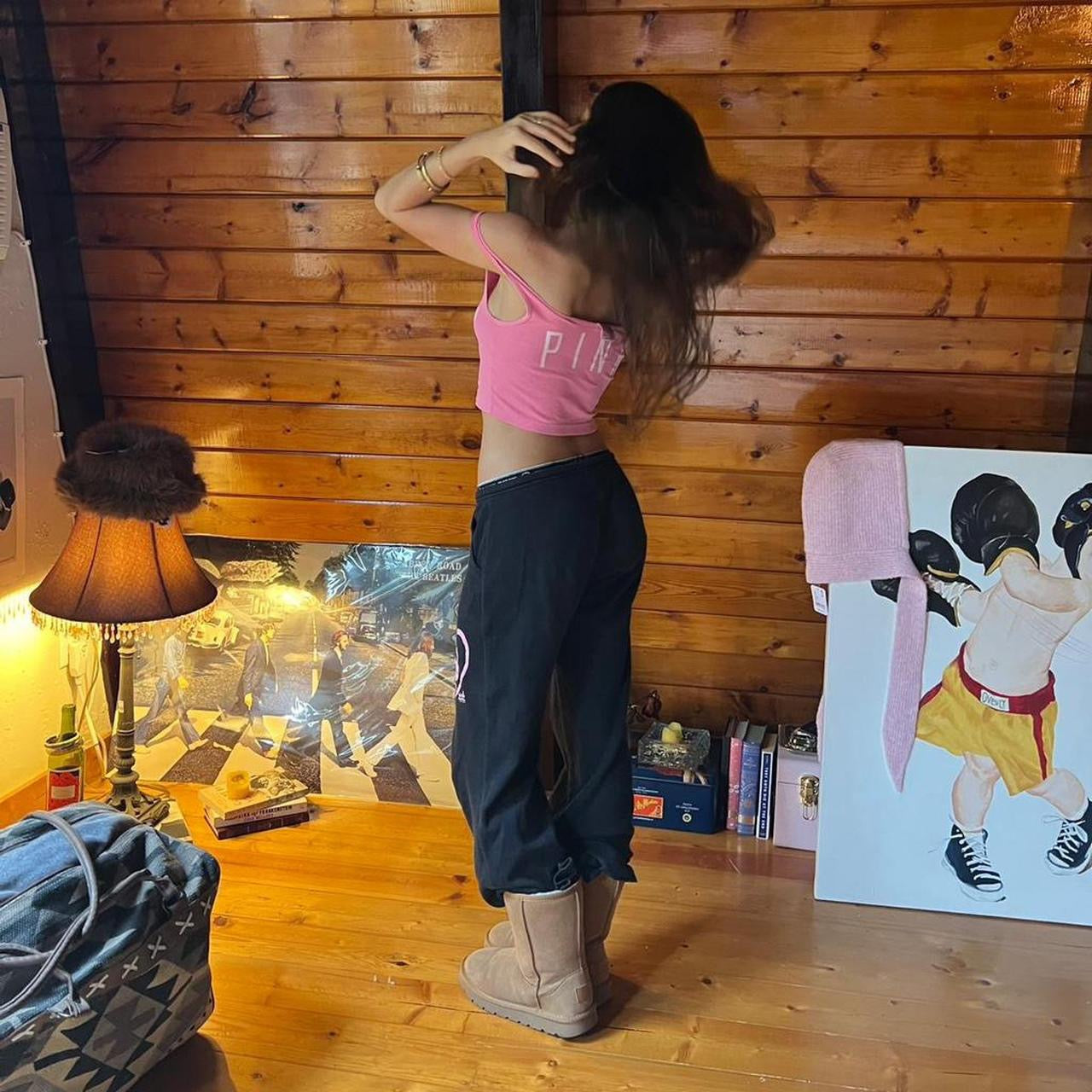 Vintage 2000’s Victorias Secret black sweatpants