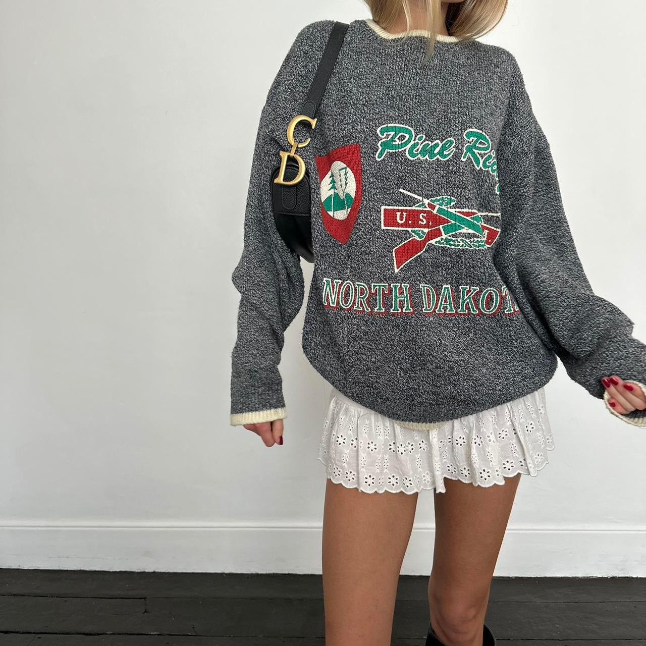 Vintage knitted country sweater