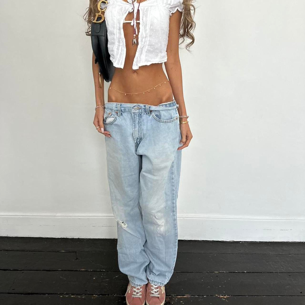 Vintage 90s Levi’s distressed jeans