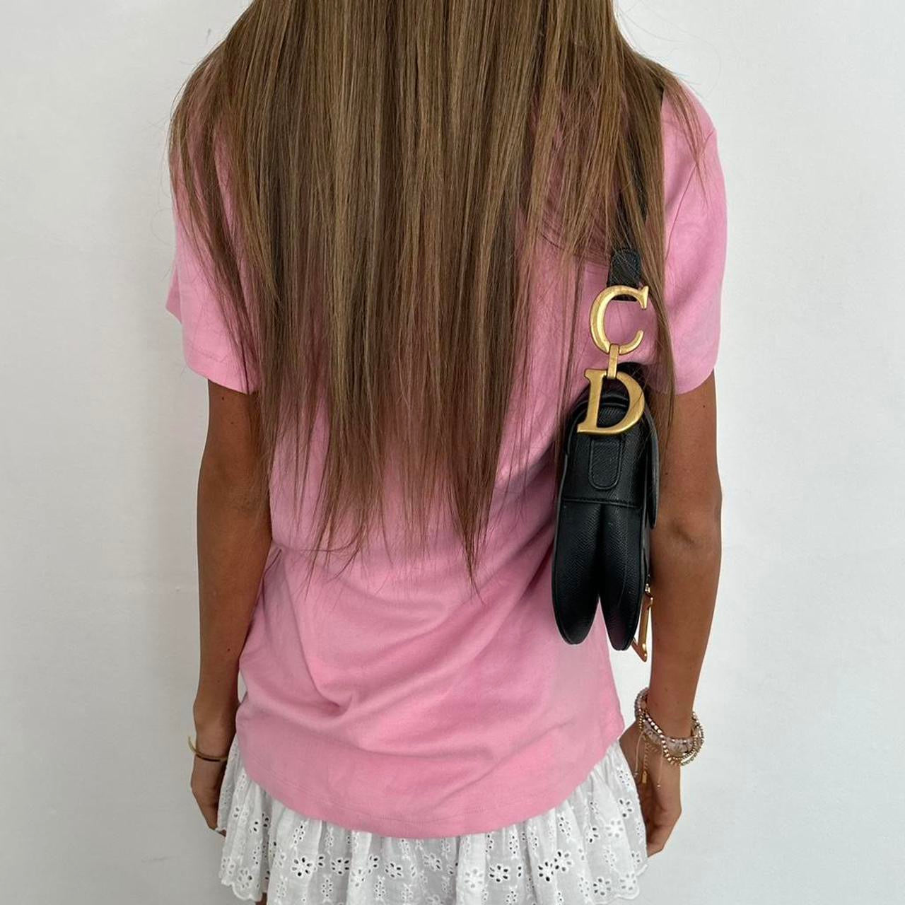 Vintage 2000’s Polo Ralph Lauren pink tee 67