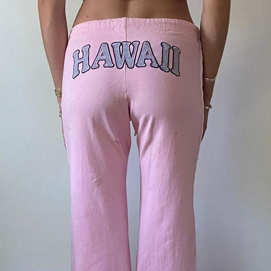 Vintage pink Hawaii pants
