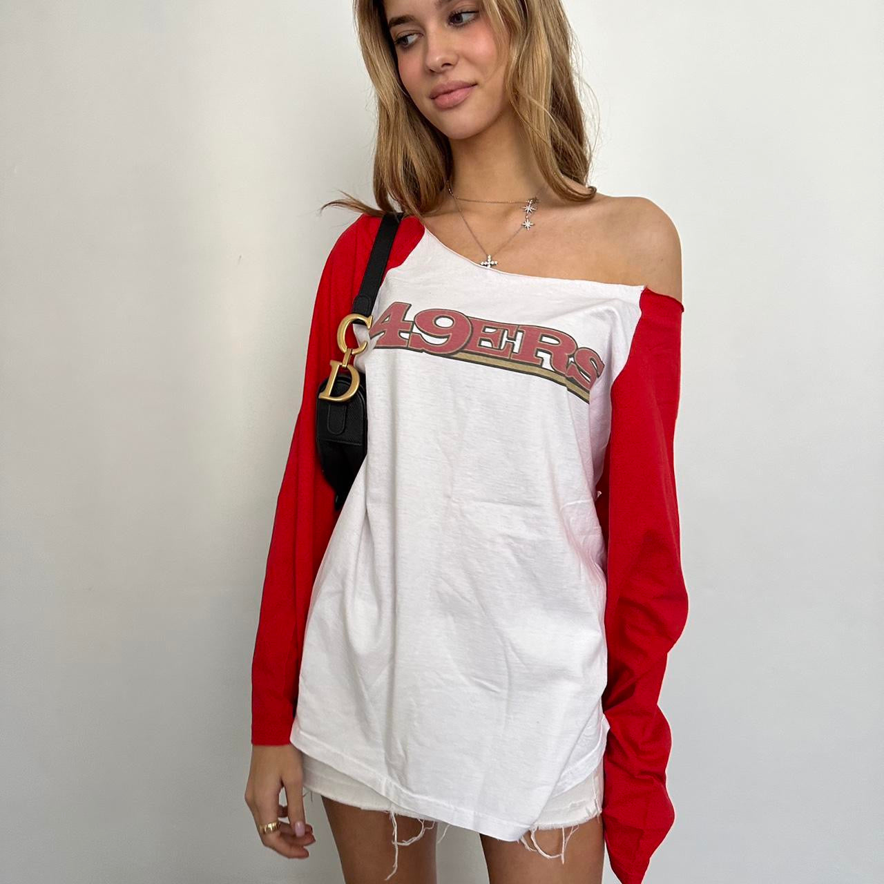 Vintage skater red long sleeve top