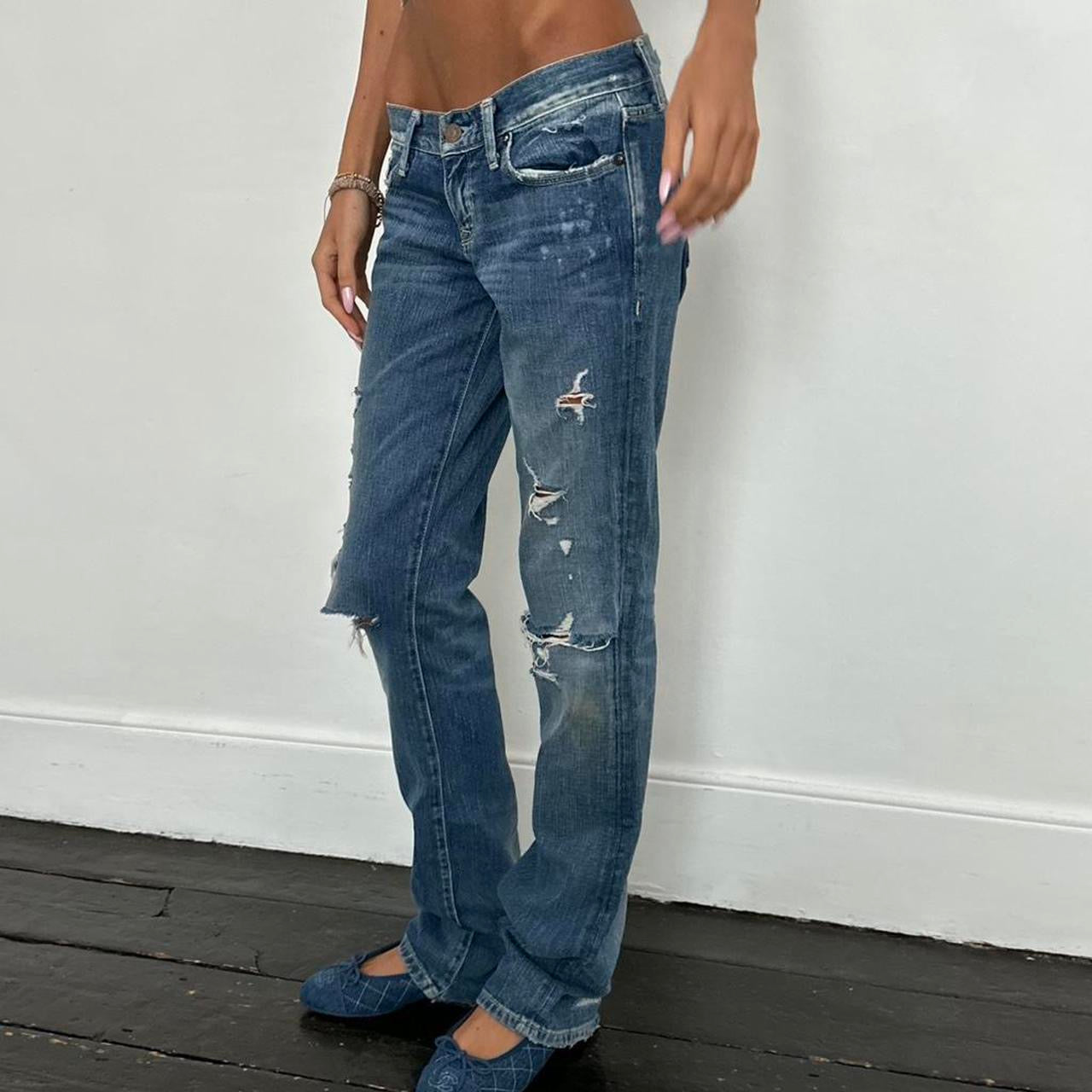Vintage 2000’s Abercrombie and Fitch bootcut jeans