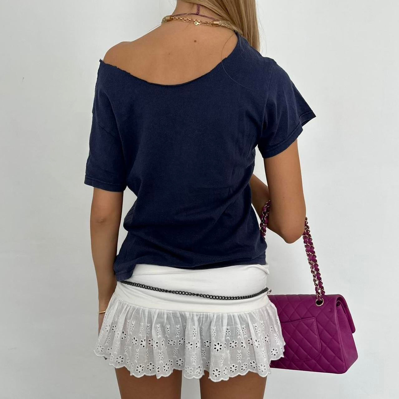 Vintage 2000’s New York off the shoulder tee