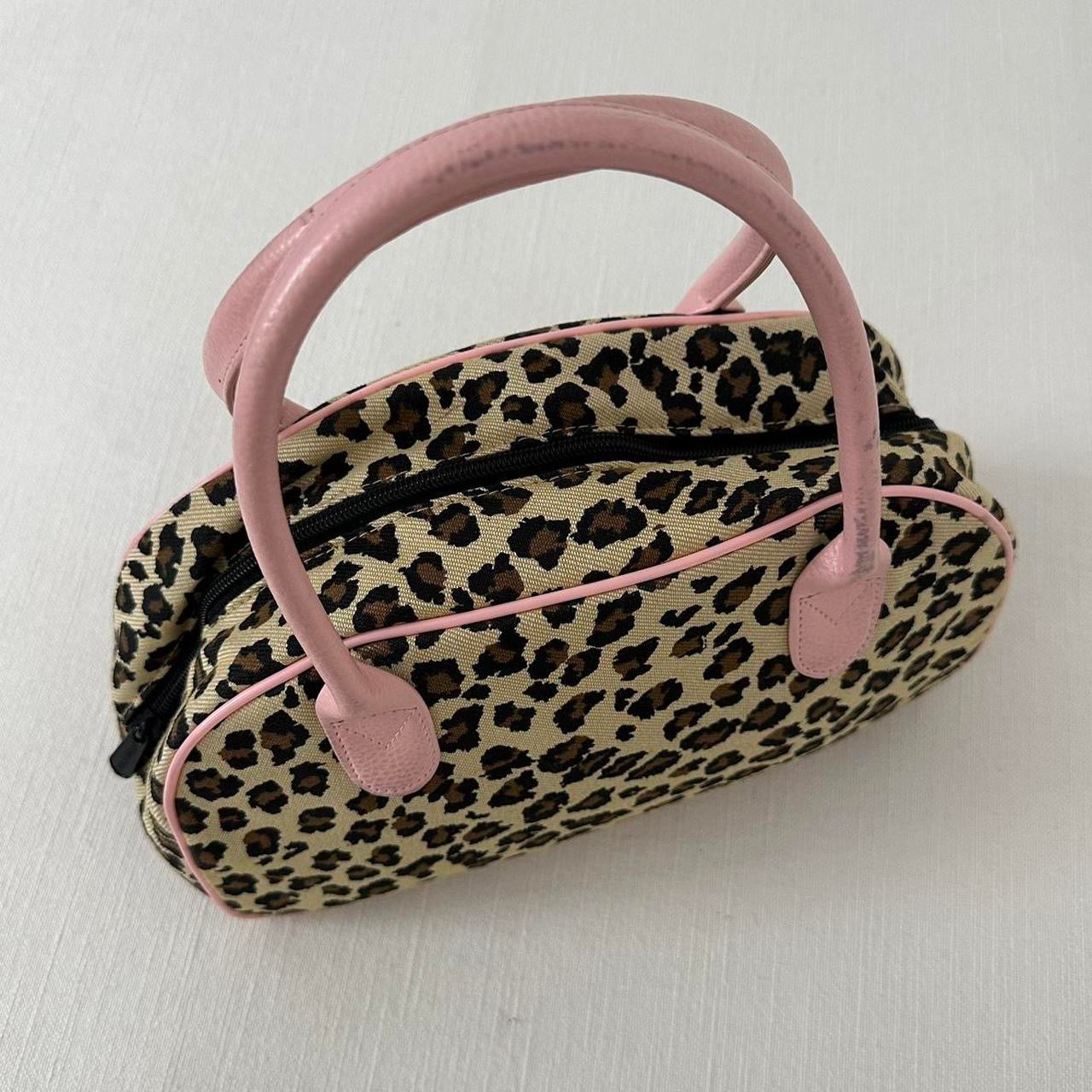 Vintage true 90’s leopard & pink bag