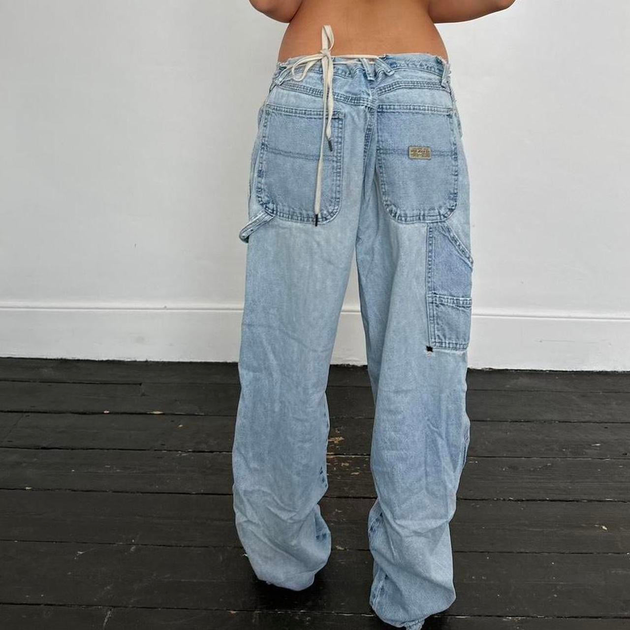 Vintage 90s blue wash carpenter jeans