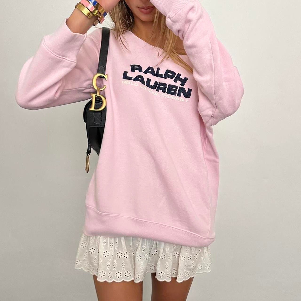 Vintage Ralph Lauren pink sweatshirt