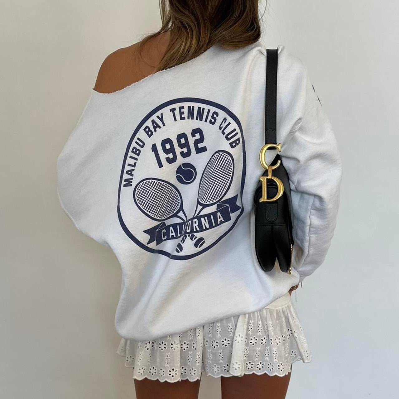 Vintage Malibu Bay Tennis Club sweatshirt