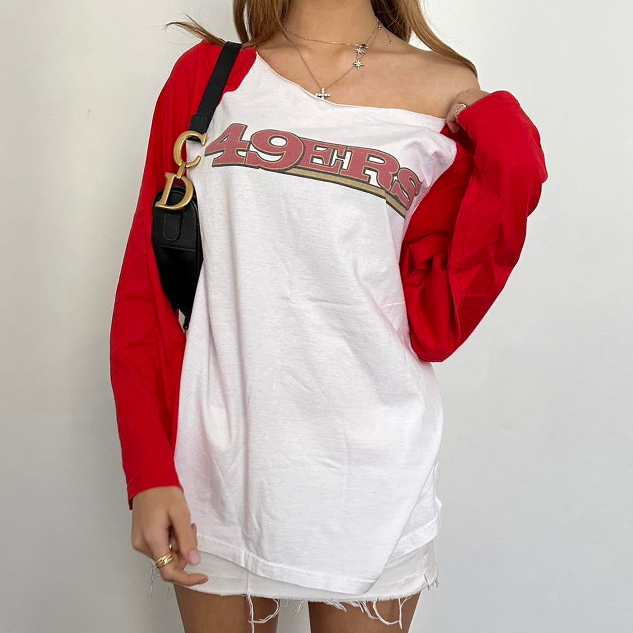 Vintage skater red long sleeve top