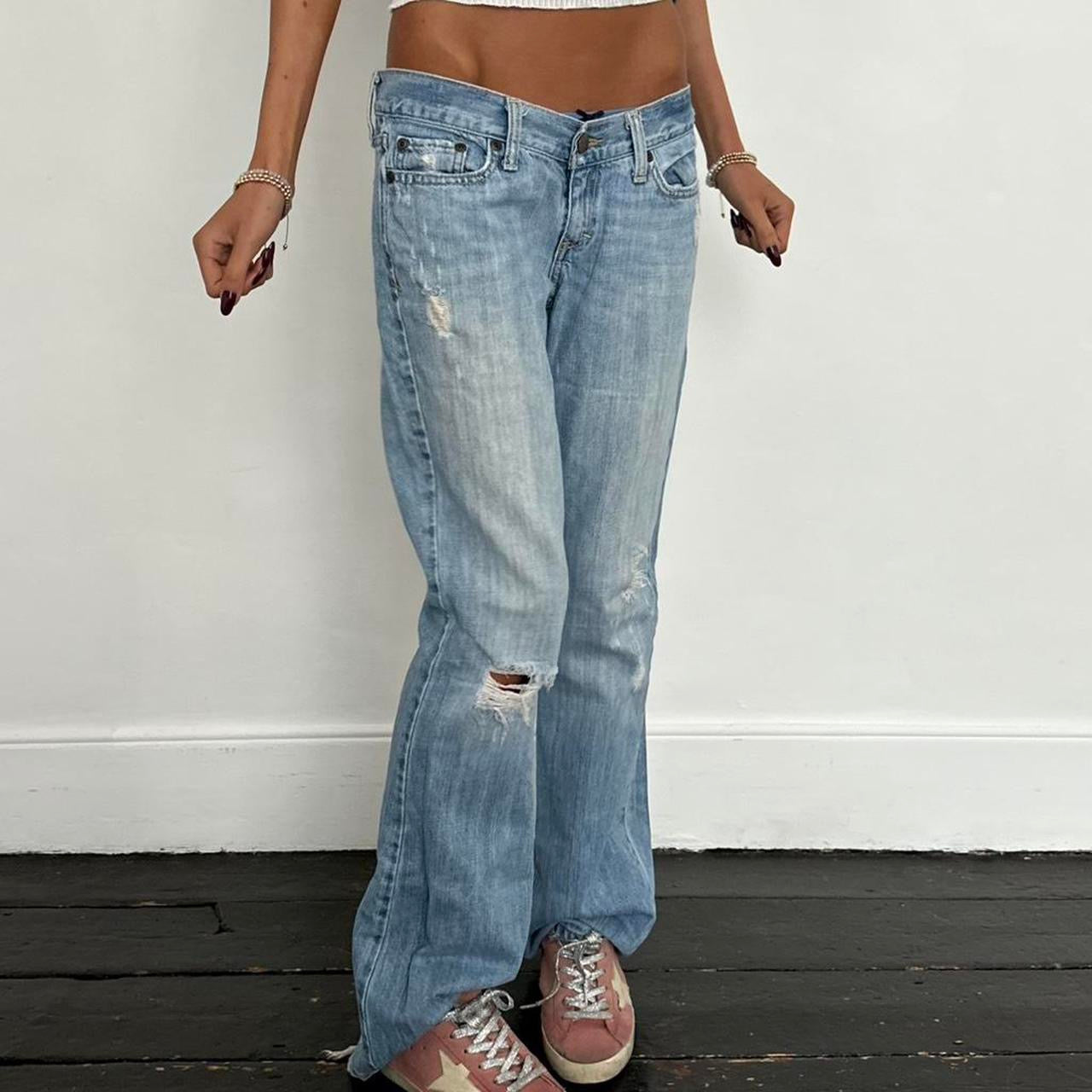 Vintage 2000’s Abercrombie and Fitch bootcut jeans