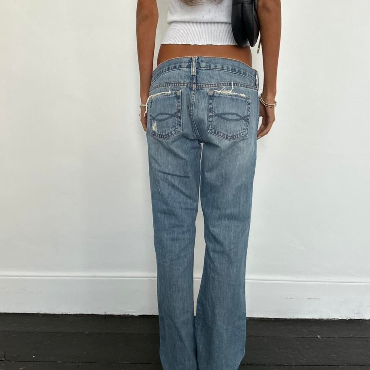 Vintage 2000’s Abercrombie and Fitch bootcut jeans