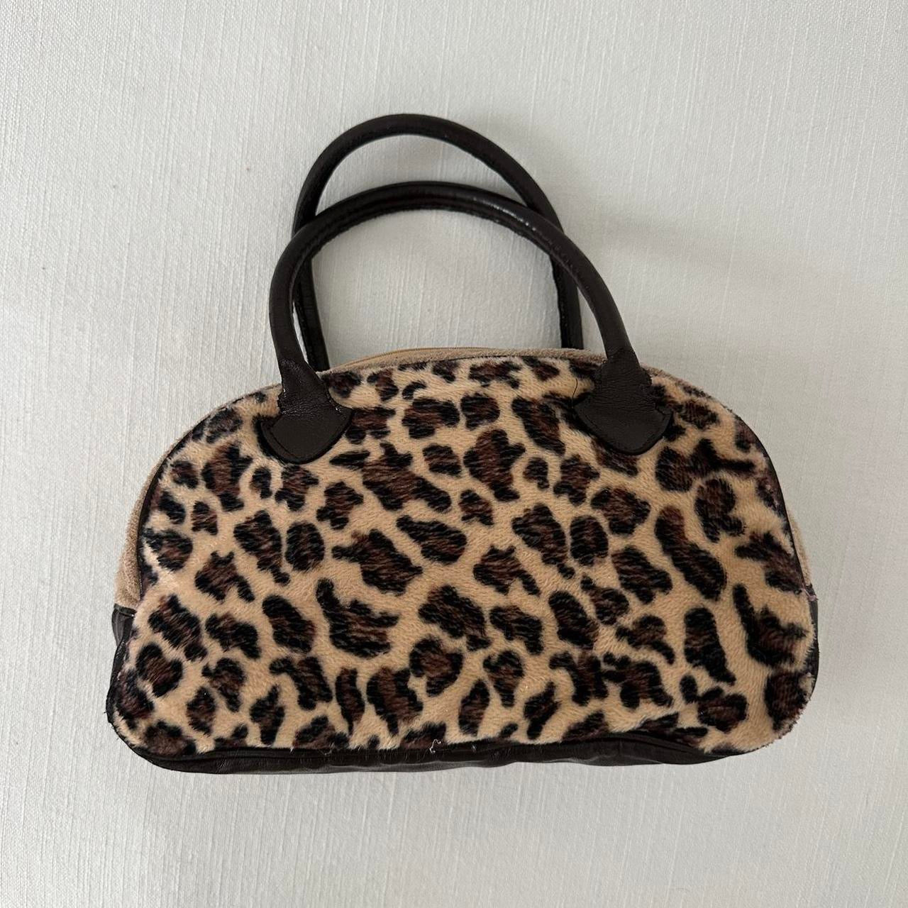 Vintage true 90’s leopard bag