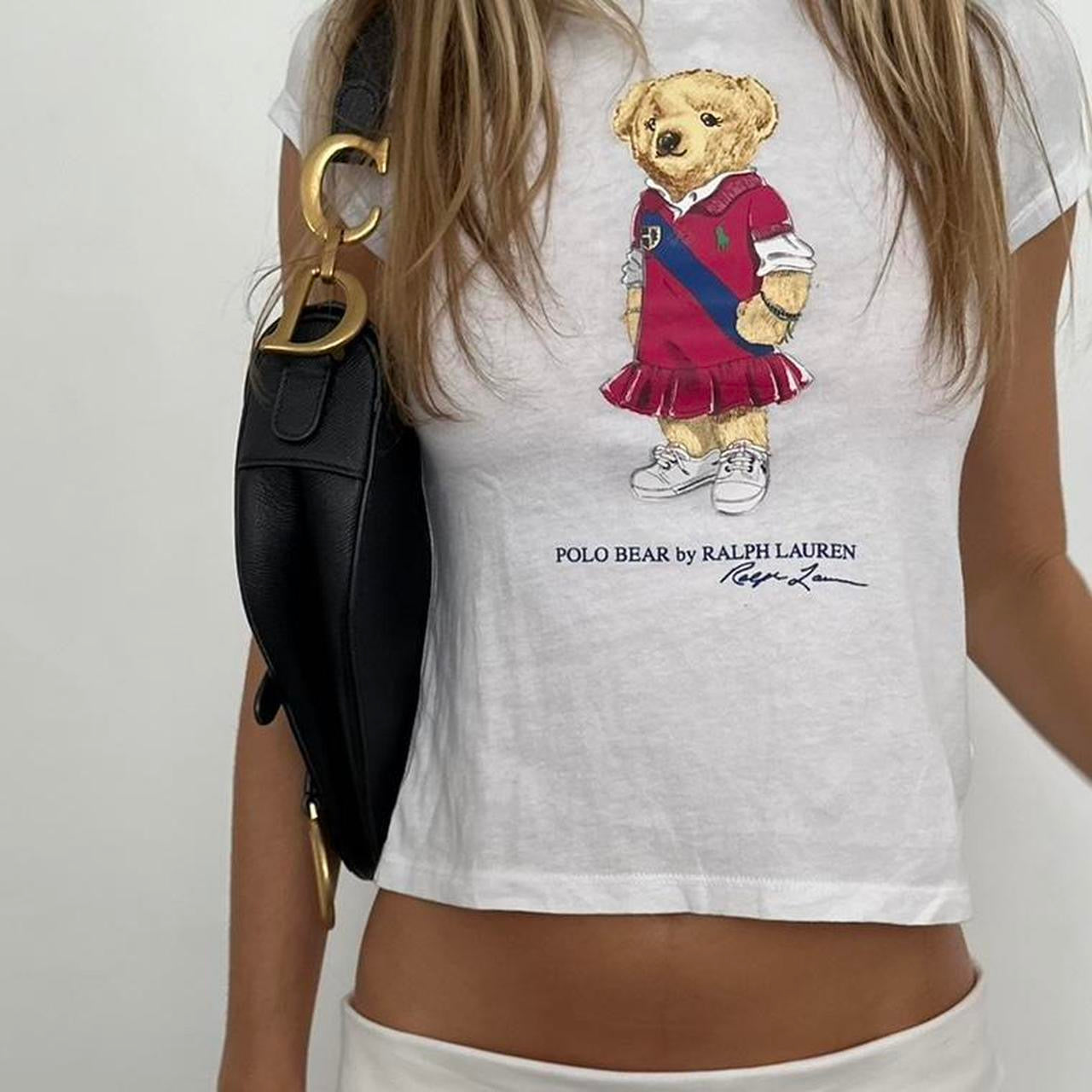 Vintage Polo Ralph Lauren teddy bear baby tee