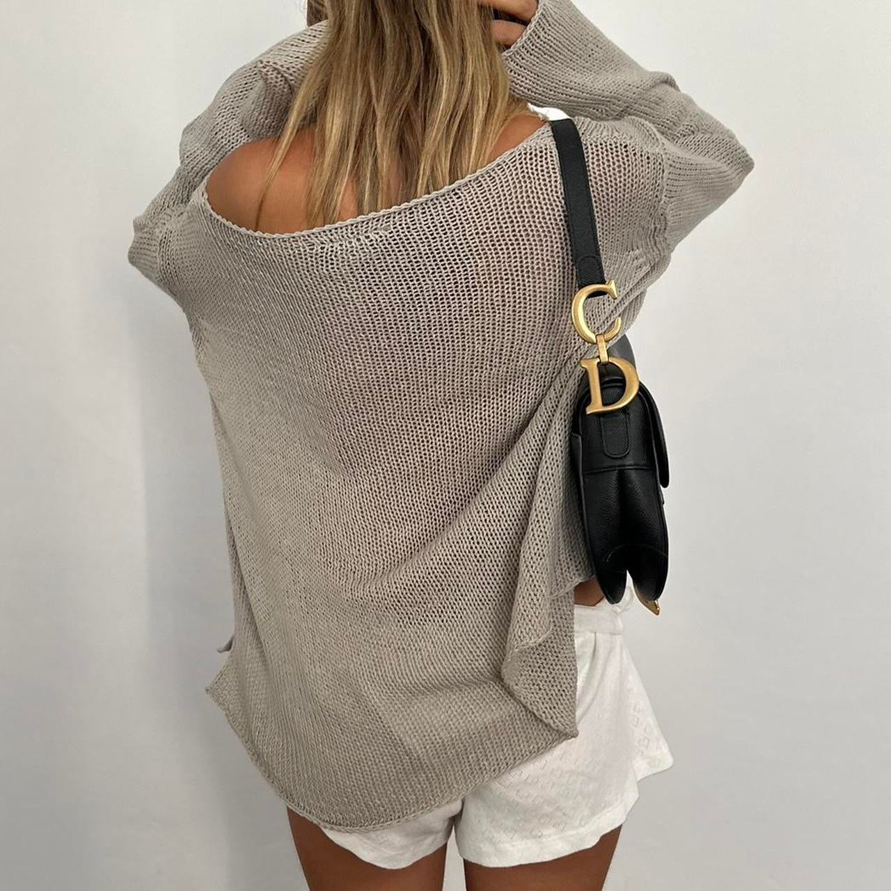 Vintage Yoga off the shoulder sweatshirt