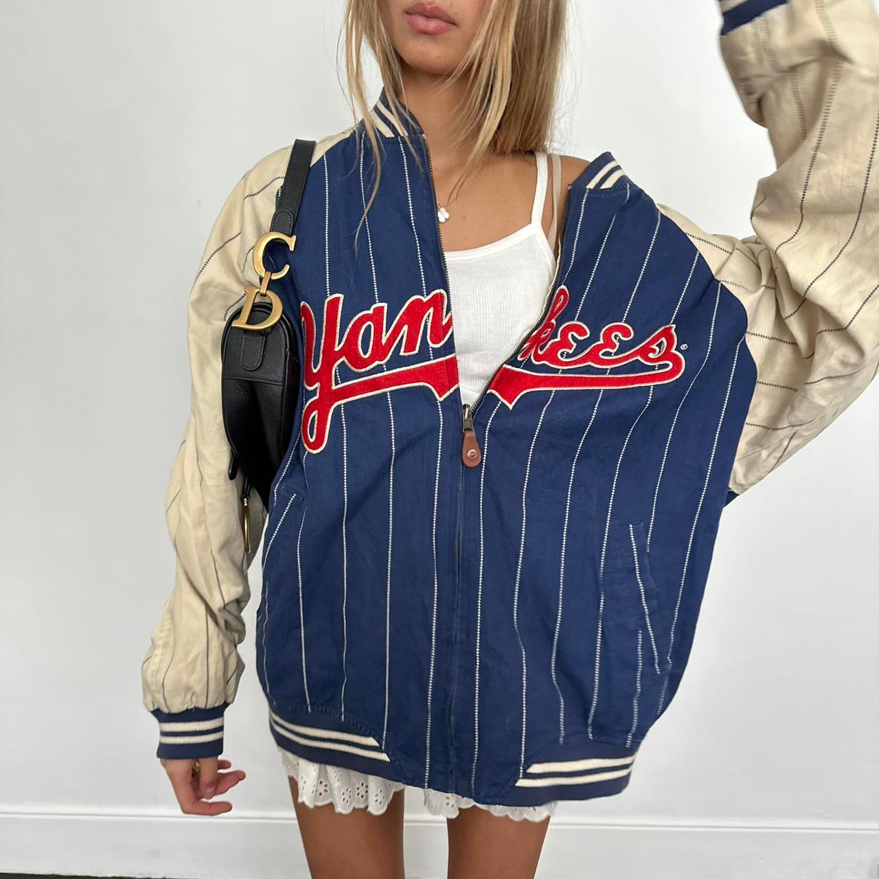 Vintage 90’s Yankees canvas jacket