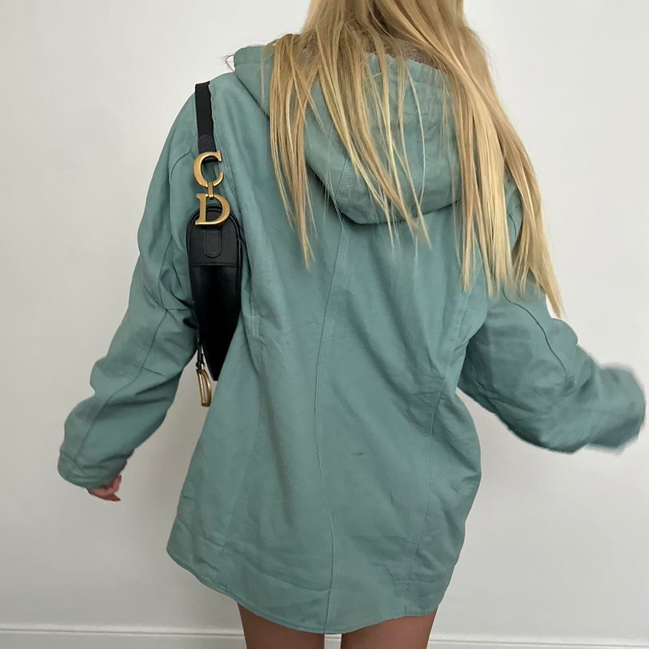 Vintage Carhartt turquoise workwear jacket