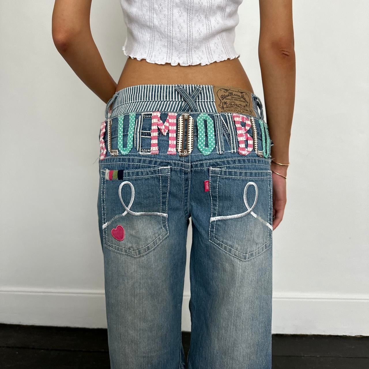 Vintage rare 90s surf girl jeans