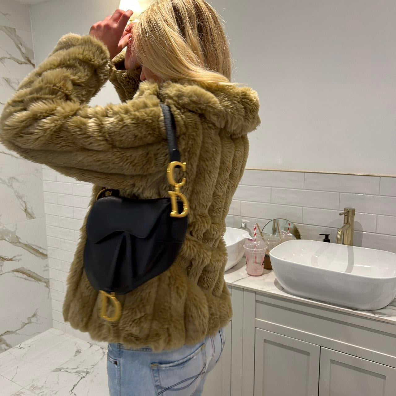 Vintage 2000’s faux fur jacket