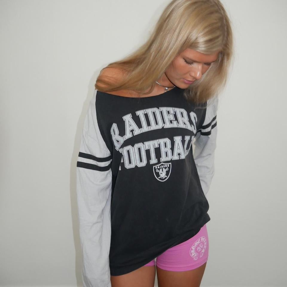 Vintage Raiders football team long sleeves top