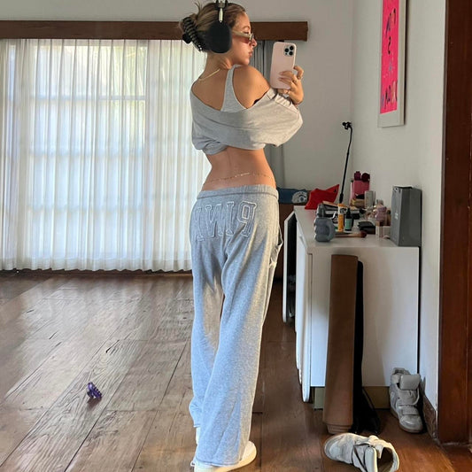 Vintage 2000’s Victoria’s Secret grey soft sweatpants