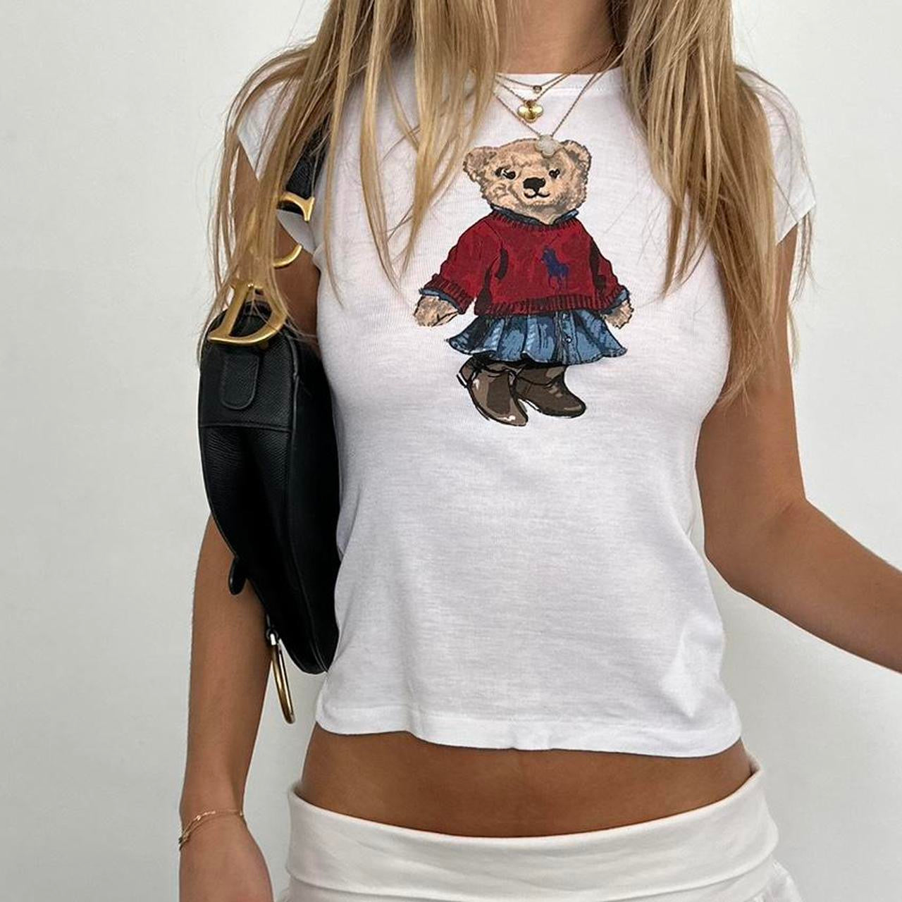 Vintage 90’s Ralph Lauren teddy baby tee