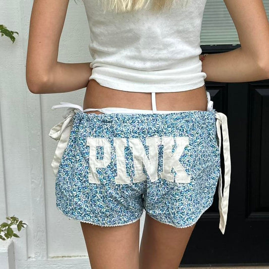 Vintage 2000s Victoria’s Secret Pink floral shorts